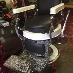 Fully restored barber shop chair